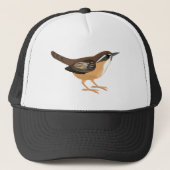 Cute Carolina Wren Trucker Pet (Voorkant)