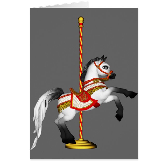 Cute Carousel Horse 1med (Voorkant)