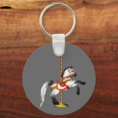 Cute Carousel Horse 1med Sleutelhanger (Voorkant)