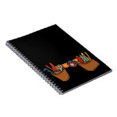 Cute Carpenter Tool Belt Future Craftsman Notitieboek (Rechterzijde)