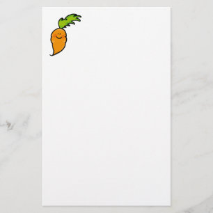 Cute carrot briefpapier