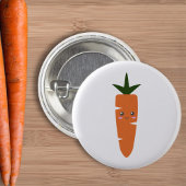Cute Carrot Ronde Button 3,2 Cm
