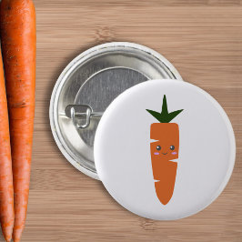 Cute Carrot Ronde Button 3,2 Cm