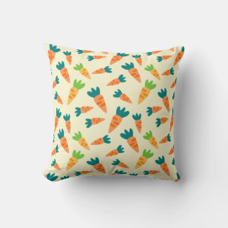 Cute Carrot Seamless Pattern Kussen