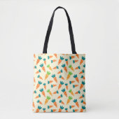 Cute Carrot Seamless Pattern Tote Bag (Voorkant)