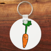Cute Carrot Sleutelhanger (Voorkant)