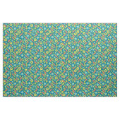 Cute Carrots and Flowers Spring Easter Stof (Yard (91,4 cm))