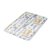 Cute Cars in Traffic Pattern Badmat (Gekanteld)