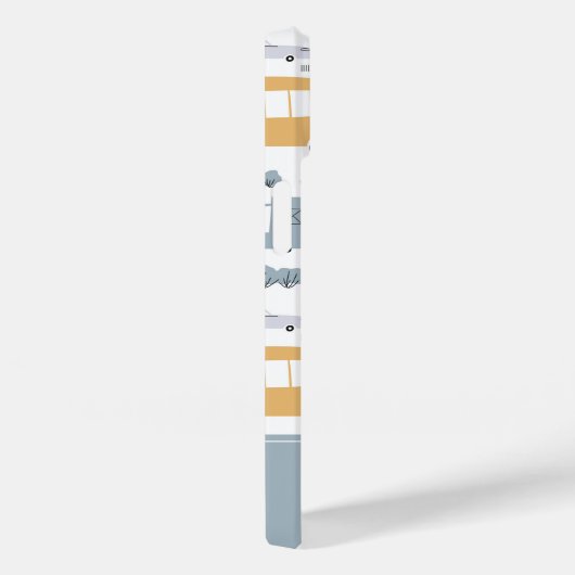 Cute Cars in Traffic Pattern Case-Mate iPhone Case (Achterkant / Rechts)