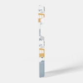 Cute Cars in Traffic Pattern iPhone Hoesje (Linkerkant)