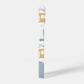 Cute Cars in Traffic Pattern iPhone Hoesje (Rechterkant)