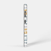 Cute Cars in Traffic Pattern Samsung Galaxy Hoesje (Rechterkant)