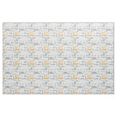 Cute Cars in Traffic Pattern Stof (Fat Quarter)