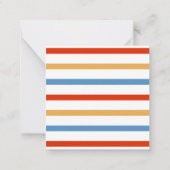 Cute Cars Personalized Cadeaubehuizing Kaarten Notitiekaartje (Achterkant)