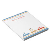 Cute Cars Personalized Ma Notitieblok (Schuin)
