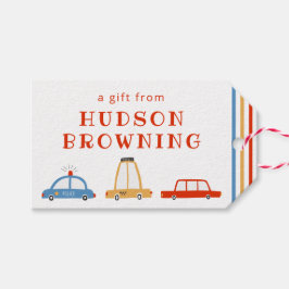 Cute Cars Persoonlijke cadeautjes Labels Cadeaulabel