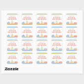 Cute Cars Persoonlijke Gift Stickers (Vel)