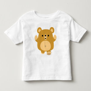 Cute Cartoon Affectionate Beer Children T-shirt