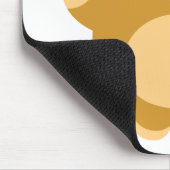 Cute Cartoon Affectionate Beer mousepad Muismat (Hoek)