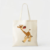 Cute Cartoon Ambling Giraffe Bag Tote Bag (Voorkant)