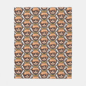 Cute Cartoon Angel Fleece Deken (Voorkant)