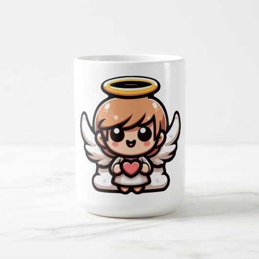 Cute Cartoon Angel Koffiemok (Center)