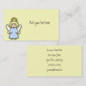 Cute Cartoon Angel Visitekaartje (Voorkant / Achterkant)