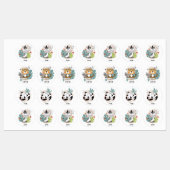 Cute Cartoon Animals Labels (Vel)