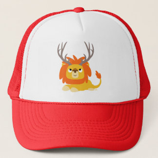 Cute Cartoon Antlered Lion Pet