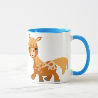 Cute Cartoon Appaloosa Pony Mok