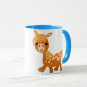 Cute Cartoon Appaloosa Pony Mok (Voorkant rechts)