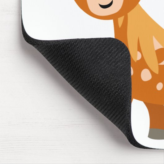 Cute Cartoon Appaloosa Pony mousepad Muismat (Hoek)