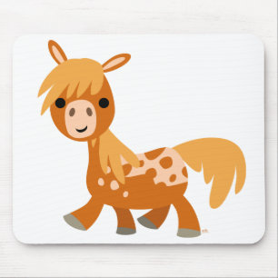 Cute Cartoon Appaloosa Pony mousepad Muismat