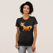 Cute Cartoon Appaloosa Pony T-shirt (Voorkant volledig)