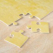 Cute Cartoon Avocado in Red Heart Painting Legpuzzel (Zijkant)