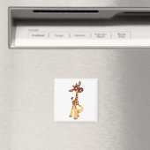 Cute Cartoon Baby Giraffe Magnet (Insitu (Vaatwasser))