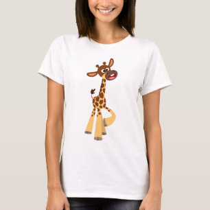 Cute Cartoon Baby Giraffe T-shirt