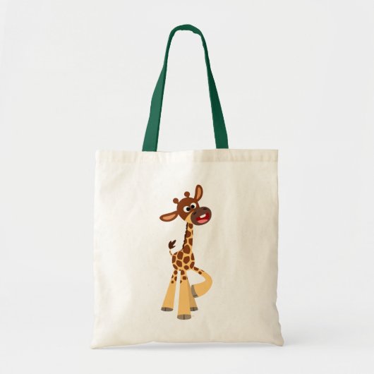 Cute Cartoon Baby Giraffe Tas (Voorkant)
