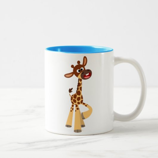 Cute Cartoon Baby Mok Giraffe (Rechts)
