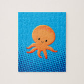 Cute Cartoon Baby Octopus Legpuzzel (Verticaal)