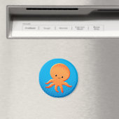 Cute Cartoon Baby Octopus Magneet (Insitu (Vaatwasser))