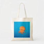 Cute Cartoon Baby Octopus Tote Bag (Voorkant)