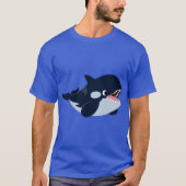 Cute Cartoon Baby Orca T-Shirt (Voorkant)