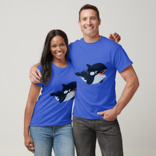 Cute Cartoon Baby Orca T-Shirt