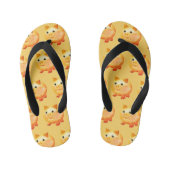 Cute Cartoon Baby Pig Painting Kinder Teenslippers (Voetbed)