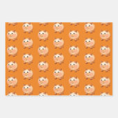 Cute Cartoon Baby Pig Pattern Inpakpapier Vel (Voorkant 2)