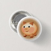 Cute Cartoon Baby Pig Ronde Button 3,2 Cm (Voorkant /achterkant)