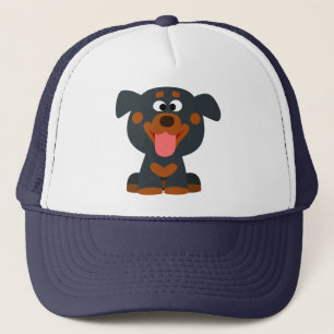 Cute Cartoon Baby Rottweiler Pet