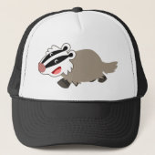 Cute Cartoon Badger Pet (Voorkant)