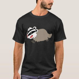 Cute Cartoon Badger T-Shirt